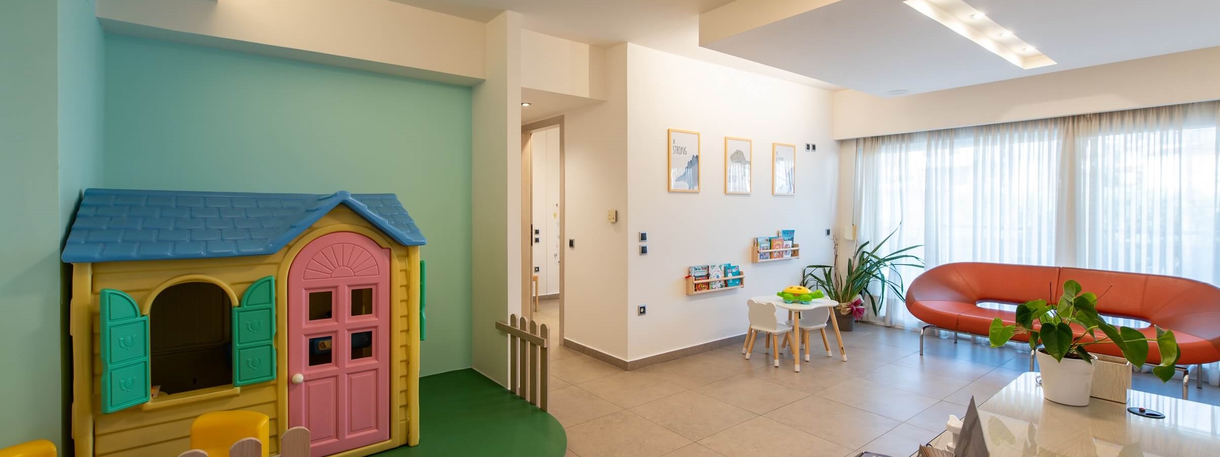 παιδιατρικό ιατρείο Πυλαία Θεσσαλονίκης χώρος αναμονής